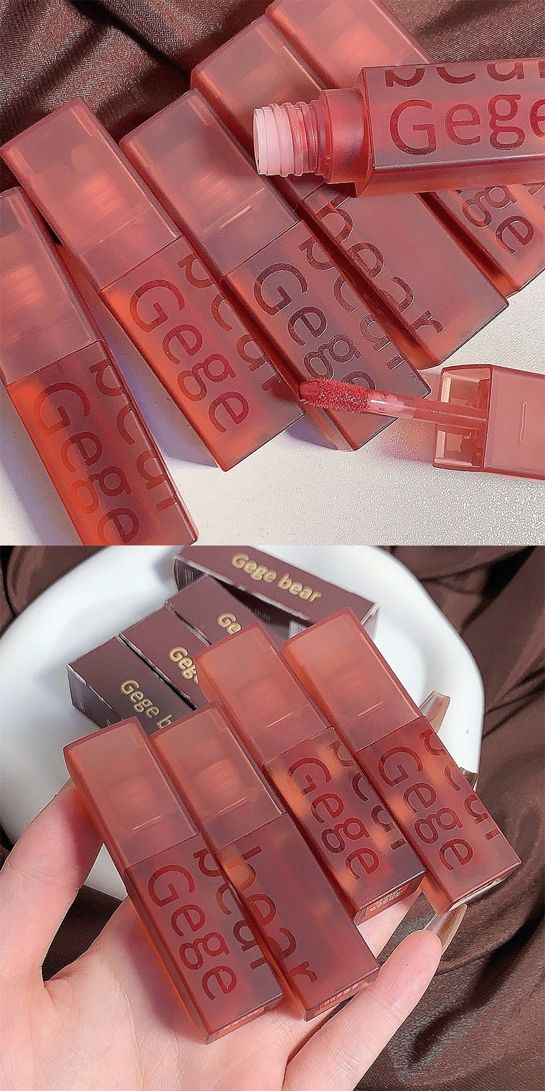 Gege Bear Velvet Lip Glaze