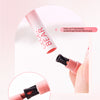 Lip liner with pencil sharpener on a pink background