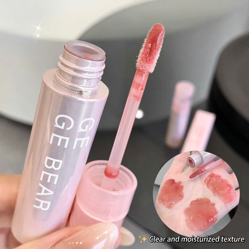 Gege Bear Watery Ice Clear Lasting Lip Gloss