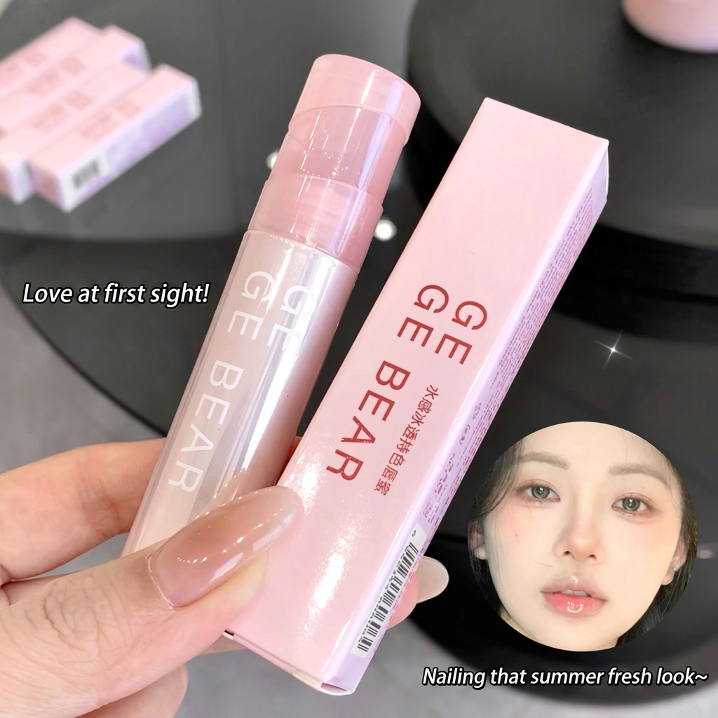 Gege Bear Watery Ice Clear Lasting Lip Gloss