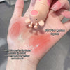 Hand with pink lip balm labeled '#01 Pink Lychee Crystal' on a neutral background