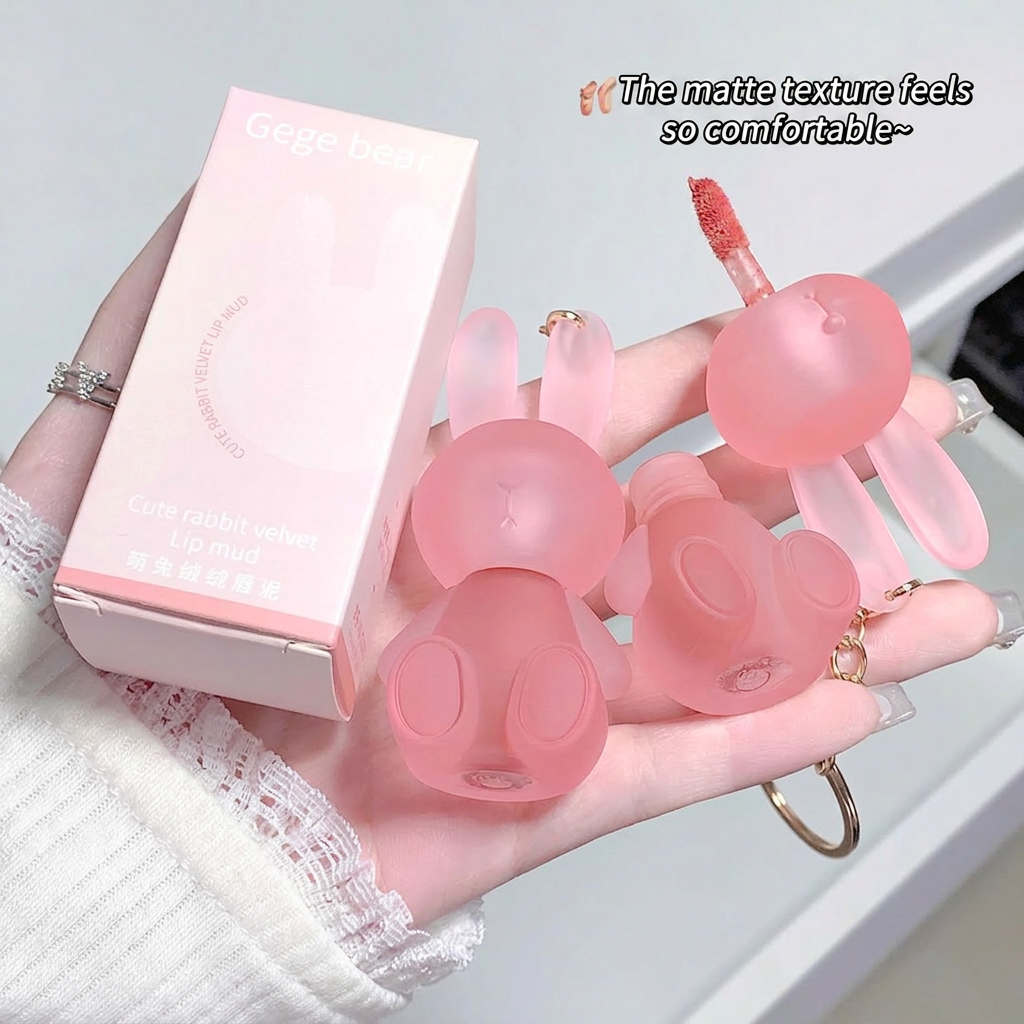 Gege Bear Cute Rabbit Velvet Lip Mud